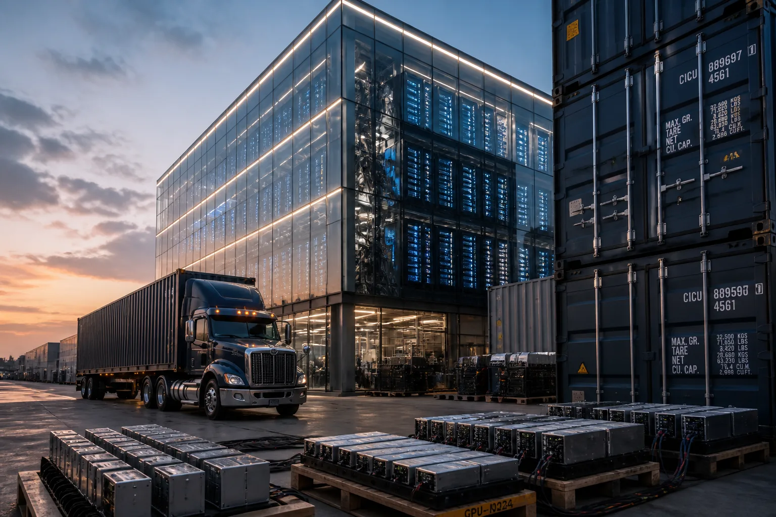 US Data Center Boom Spurs AI Equipment Imports, but Logistics Hubs Still Strain