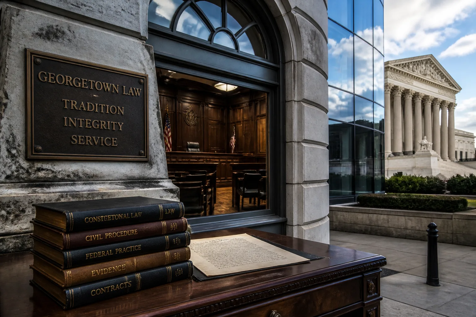 Georgetown Law to Host 2026 Supreme Court Term Review Amid 250th-Anniversary Reflection