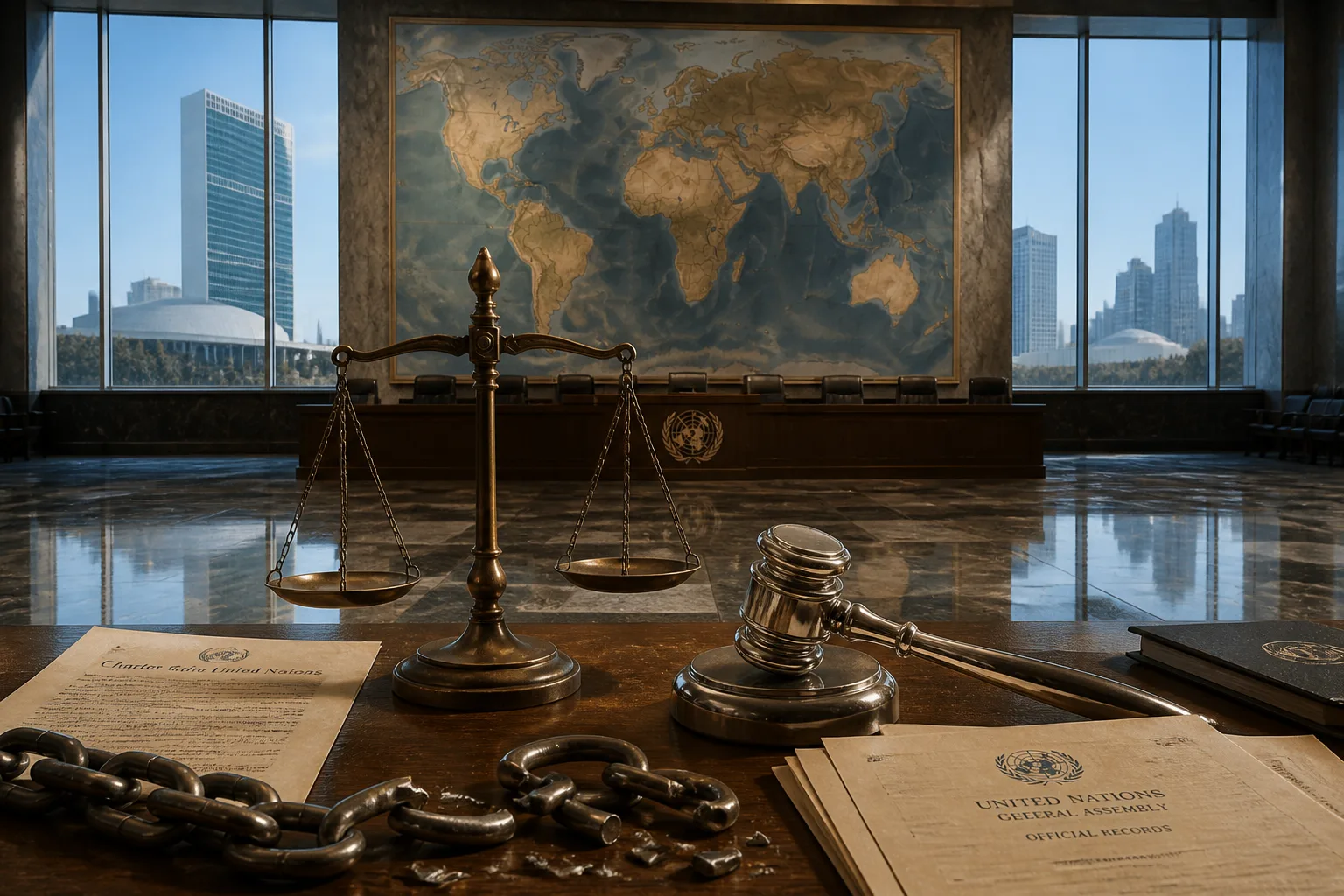 UN Defends International Criminal Court as U.S. Secretary of State Launches Campaign to Dismantle It