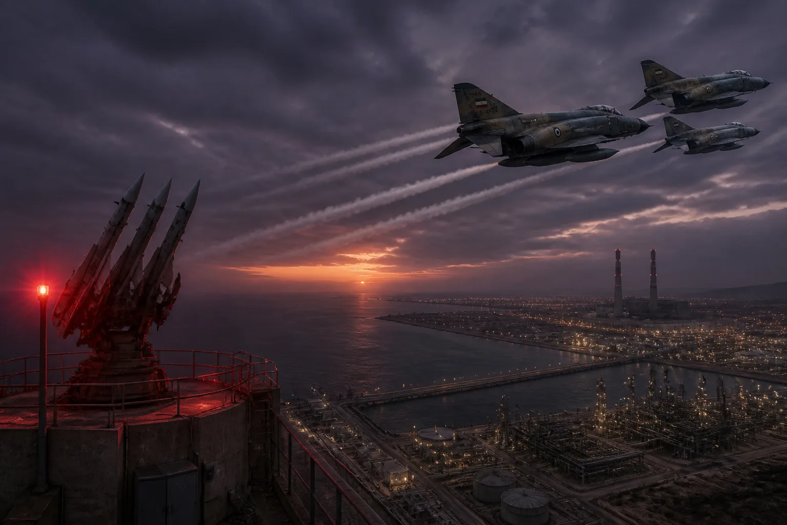 U.S. Strikes on Iranian Infrastructure Prompt Retaliation Across Gulf, Heightening Tensions