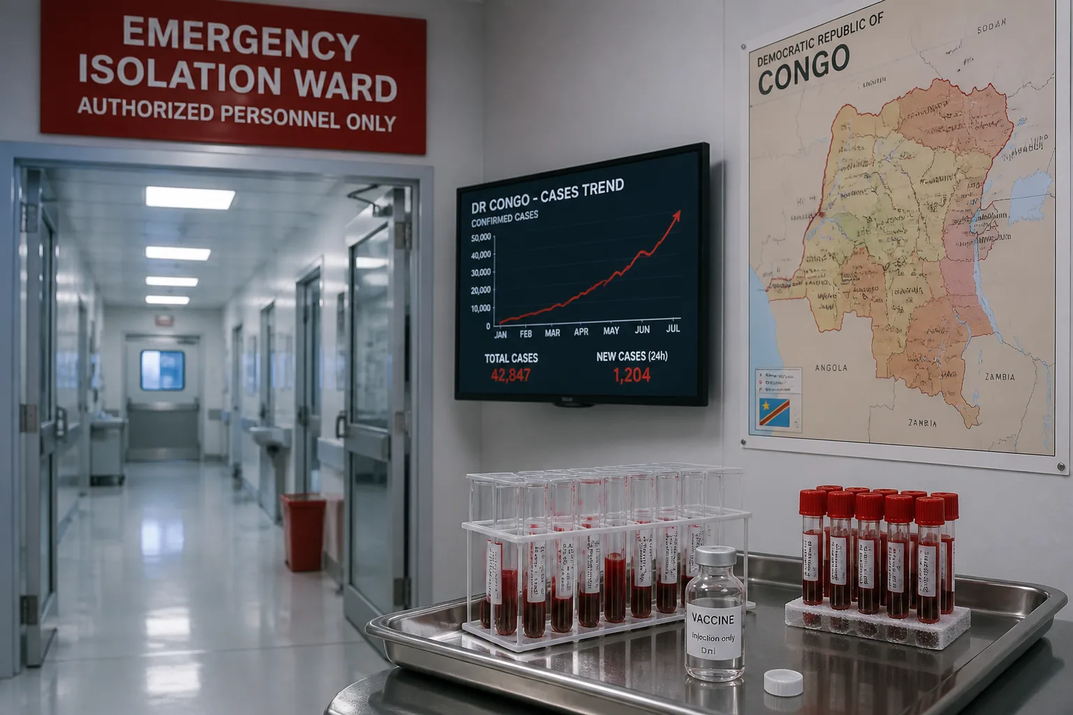 Ebola Outbreak in Democratic Republic of Congo Reaches Record Scale, No Approved Vaccine Yet